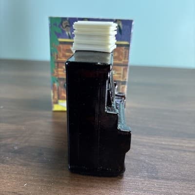 AVON Rare Vintage Collector New Piano Decanter 4 oz *of Tai Winds* After Shave - Thumbnail 10