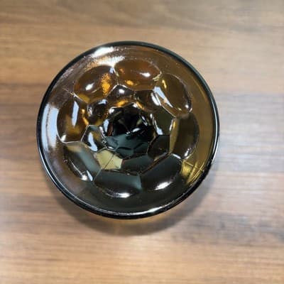 MCM Viking Nutmeg Brown - Georgian Pattern - Water Goblet. Excellent Condition - Thumbnail 7