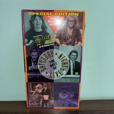 The Best Of Saturday Night Live SNL VHS 1992 Special Edition Wayne's World