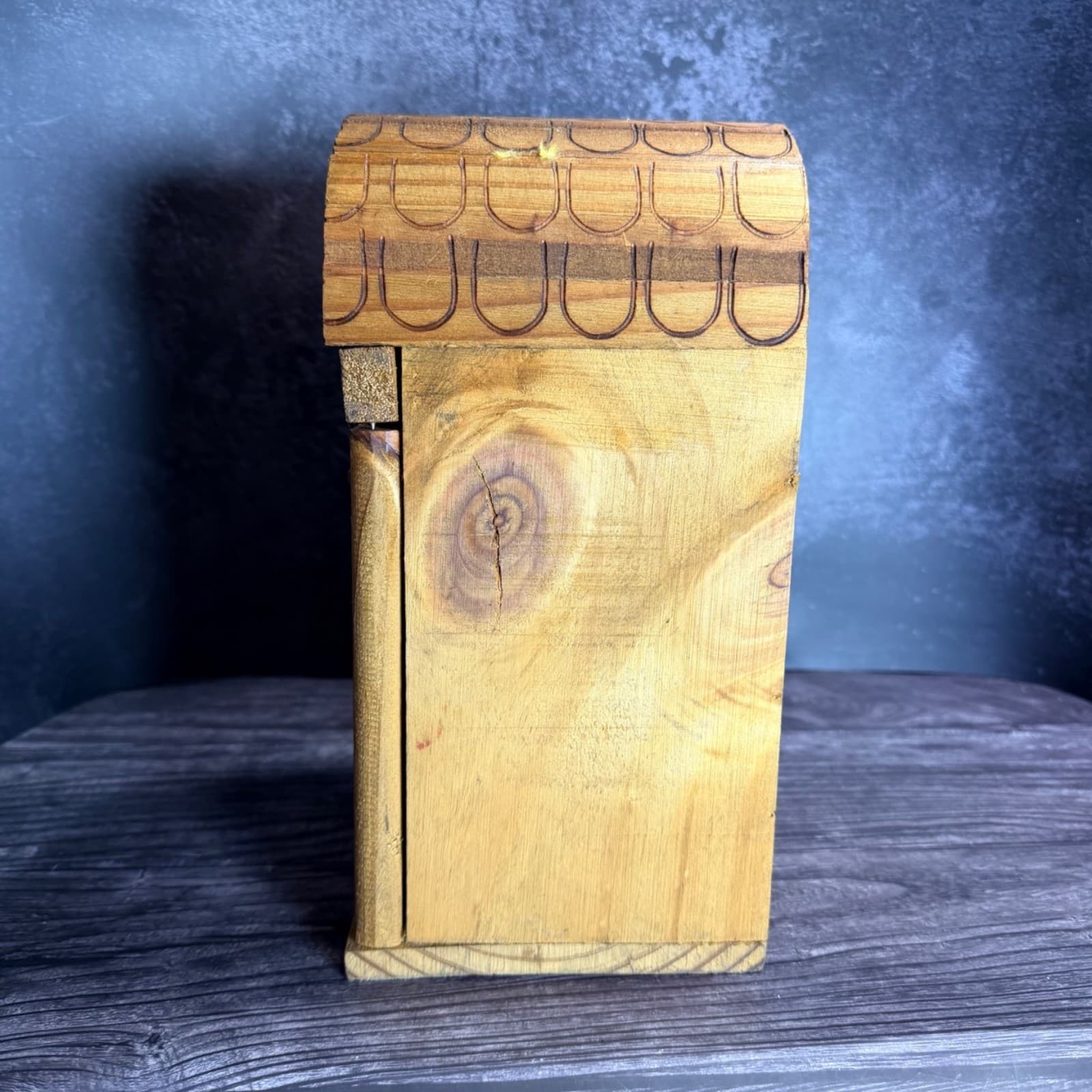 Don Agustin La Cava Tequila Wooden Bottle Display Box Case - Rustic Handcrafted - Thumbnail 9