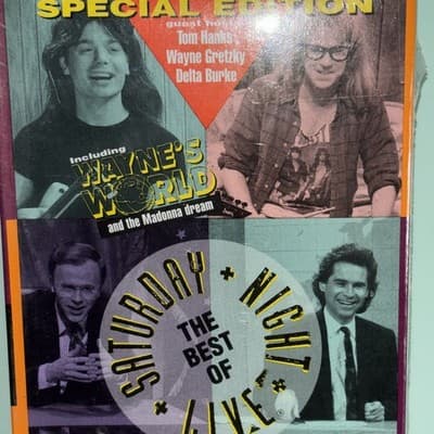 The Best Of Saturday Night Live SNL VHS 1992 Special Edition Wayne's World - Thumbnail 3