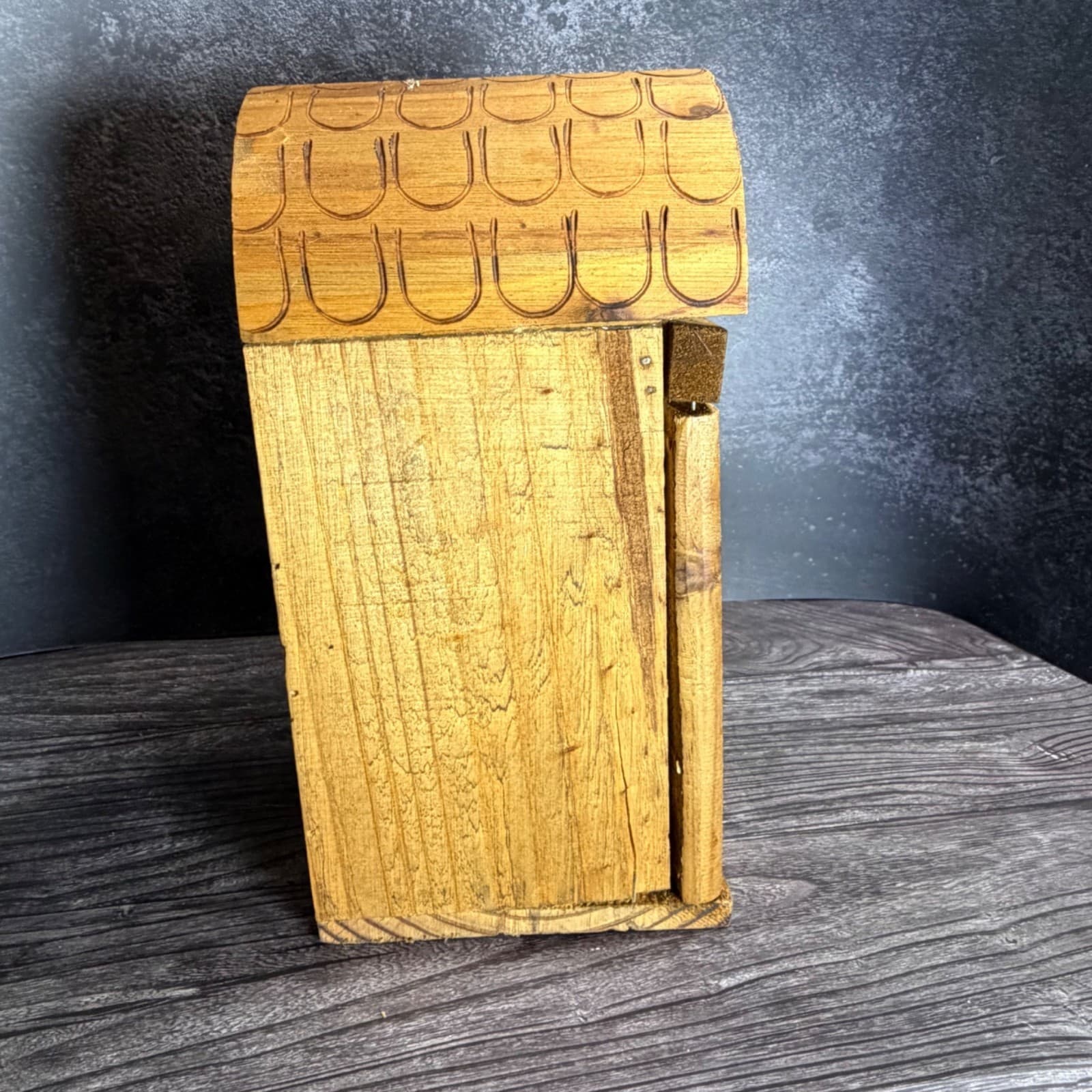 Don Agustin La Cava Tequila Wooden Bottle Display Box Case - Rustic Handcrafted - Thumbnail 5