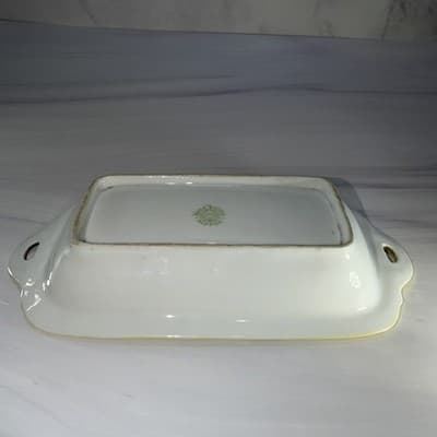Vintage NIPPON Hand Painted Scenic Porcelain Trinket Tray Country Farm - Thumbnail 11