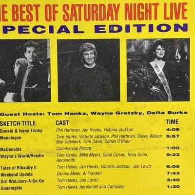 The Best Of Saturday Night Live SNL VHS 1992 Special Edition Wayne's World - Thumbnail 8