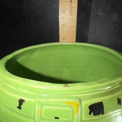 Duck Hunter Hound Dog Cookie Jar Vintage Japan Hand Painted 1950s MCM CRACK - Thumbnail 21