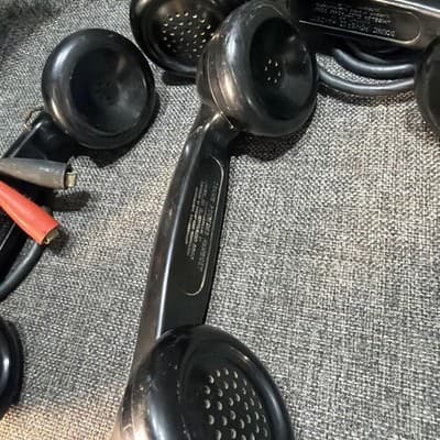Lot of 3 Sound Powered Handset United States Sperry Rand Corp VTG Phone - Thumbnail 5