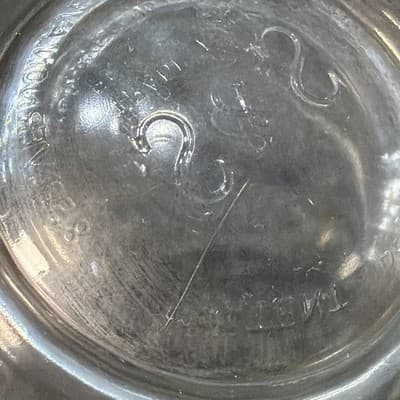 S And S Glass Long Island Magnesium UV Bowl Antique Patent Pending USA - Thumbnail 11