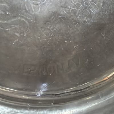 S And S Glass Long Island Magnesium UV Bowl Antique Patent Pending USA - Thumbnail 6