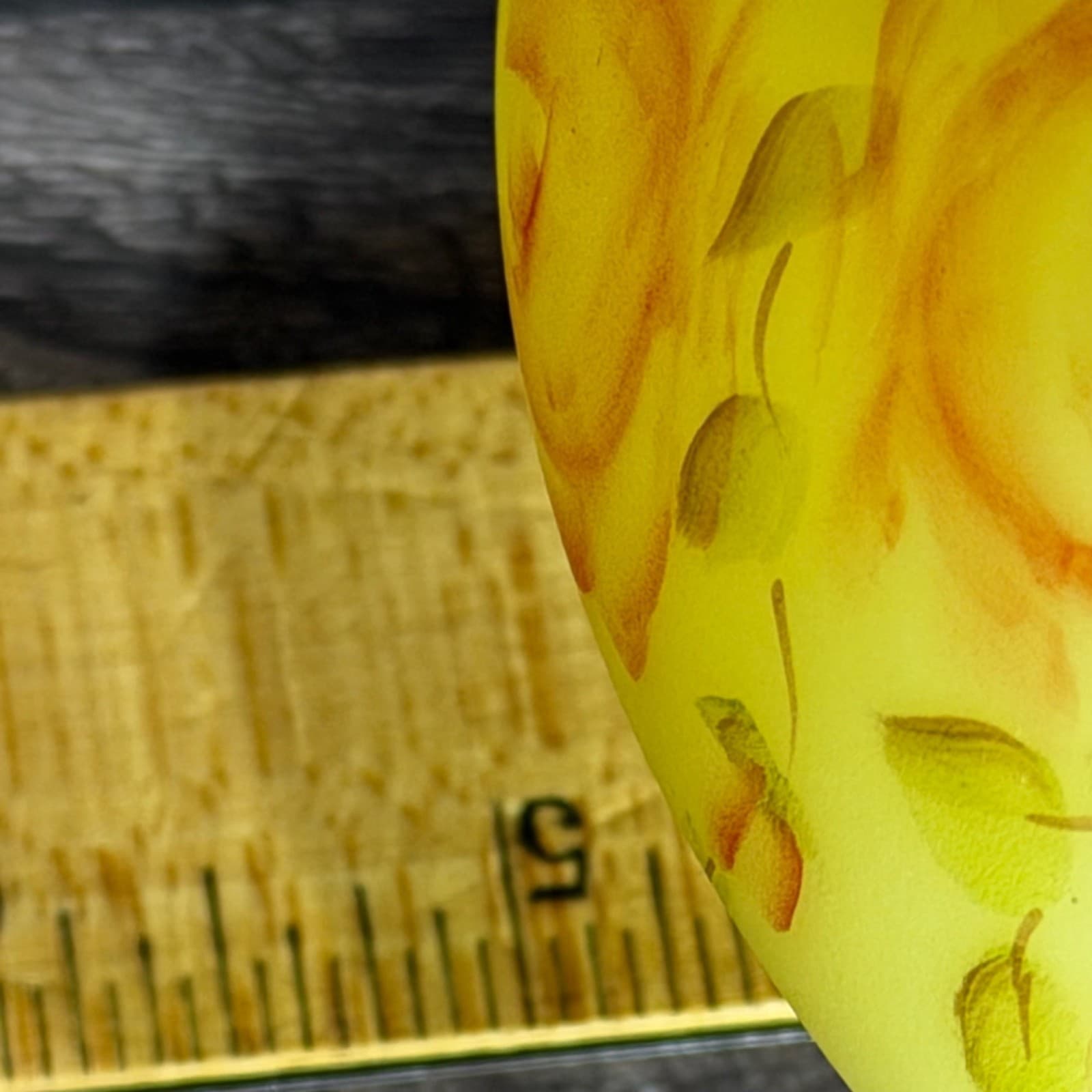 Fenton Hand Painted Burmese Satin Ruffled Vase With Pink Roses Signed By C Weihl - Thumbnail 14