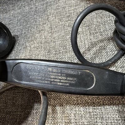 Lot of 3 Sound Powered Handset United States Sperry Rand Corp VTG Phone - Thumbnail 11