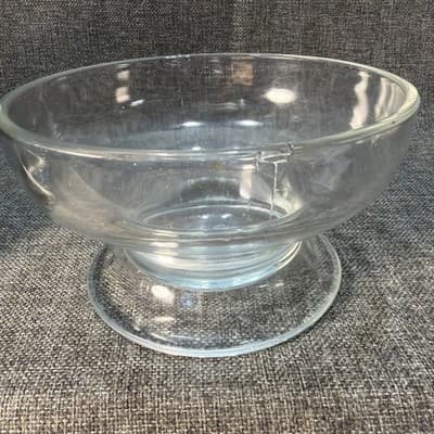 S And S Glass Long Island Magnesium UV Bowl Antique Patent Pending USA - Thumbnail 2