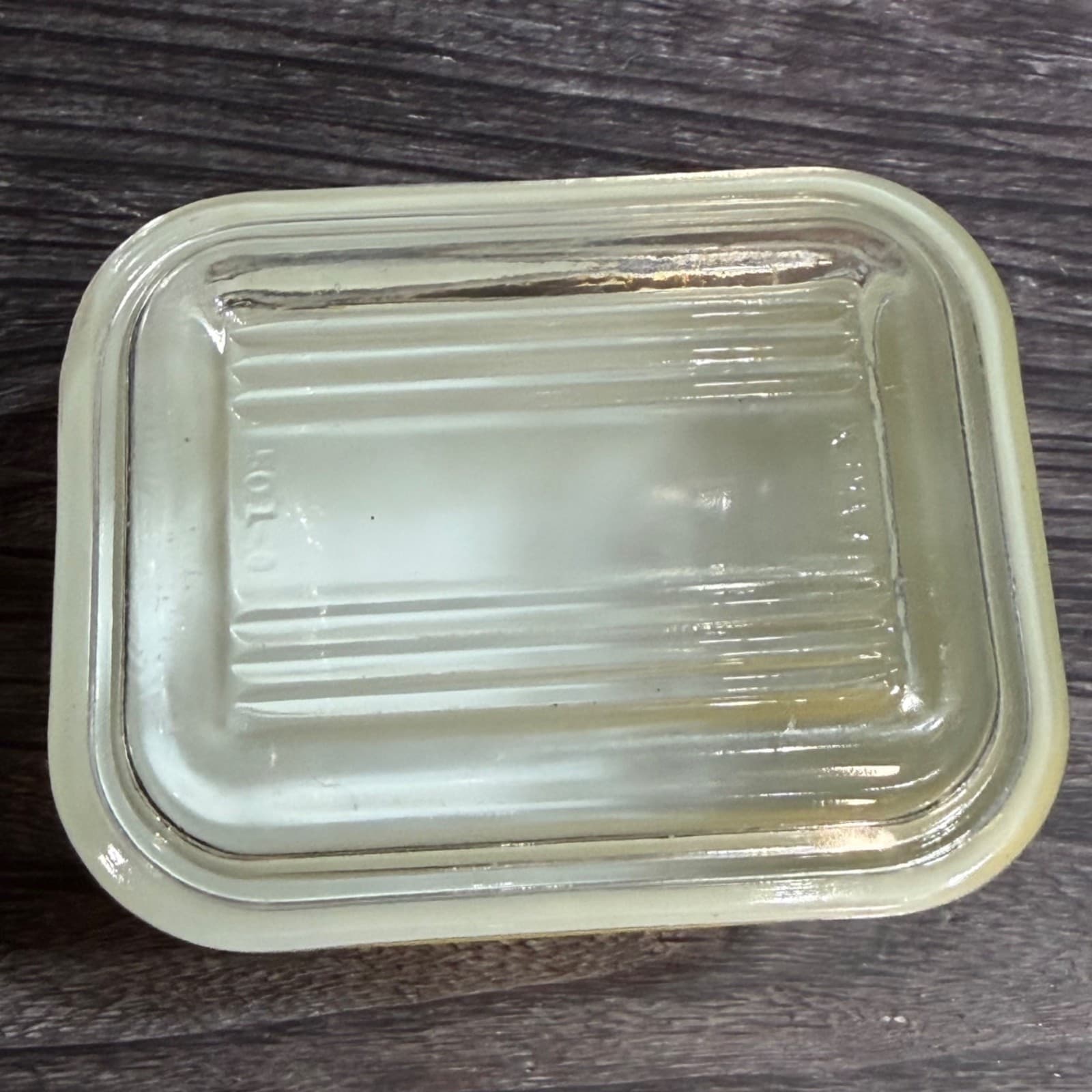 Vintage PYREX 501-B Yellow Refrigerator Dish 1-1/2 Cup With Glass Lid 501-C - Thumbnail 4