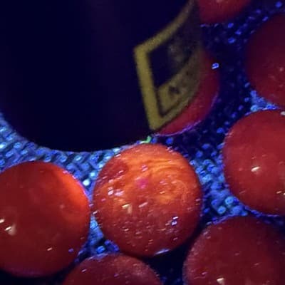 Vintage Chinese Checkers Replacement Glass Marbles 50 Solid Swirl 365 Glow - Thumbnail 6