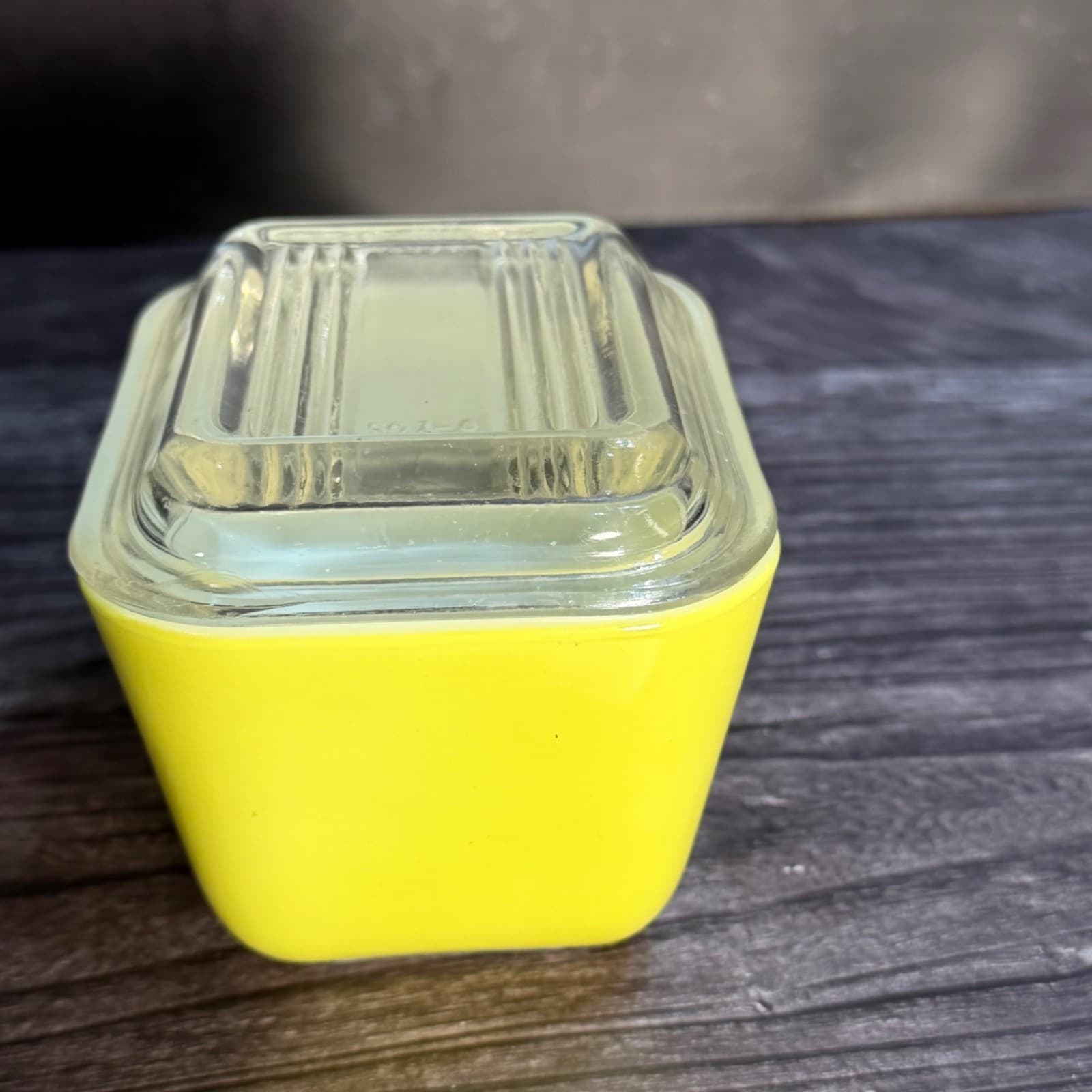 Vintage PYREX 501-B Yellow Refrigerator Dish 1-1/2 Cup With Glass Lid 501-C - Thumbnail 6