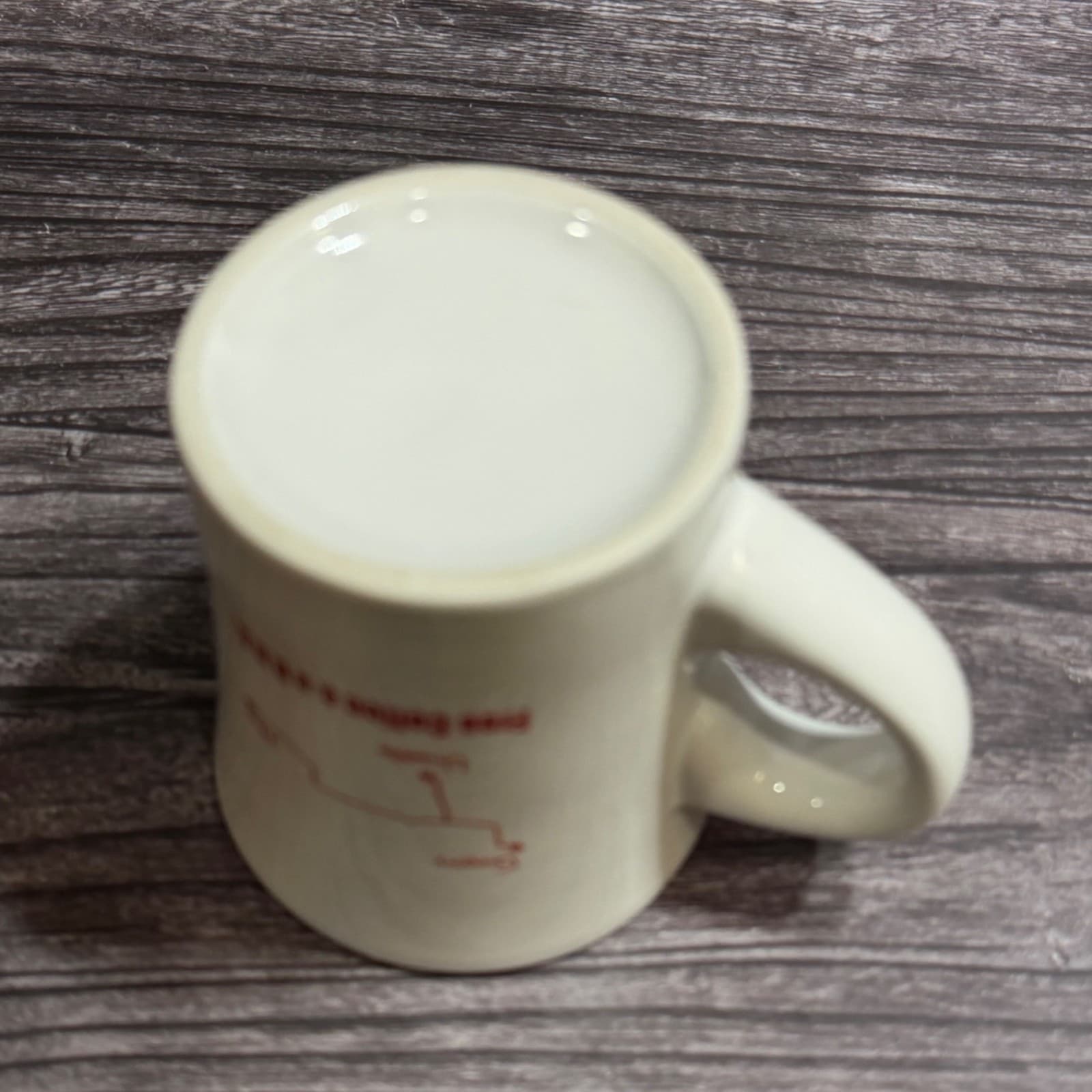Hell Michigan Free Coffee & A H.U.G. Souvenir Ceramic Diner Mug With Map Design - Thumbnail 9