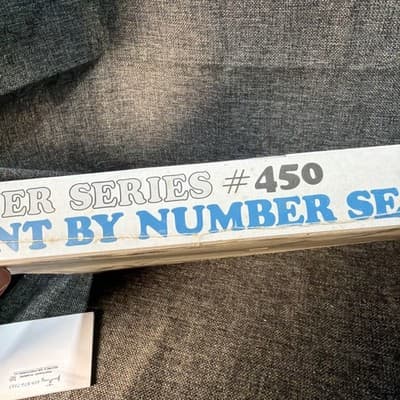 NOS Vtg 1974 Art Award Paint By Number Winter Landscape Rough Condition See Phot - Thumbnail 13