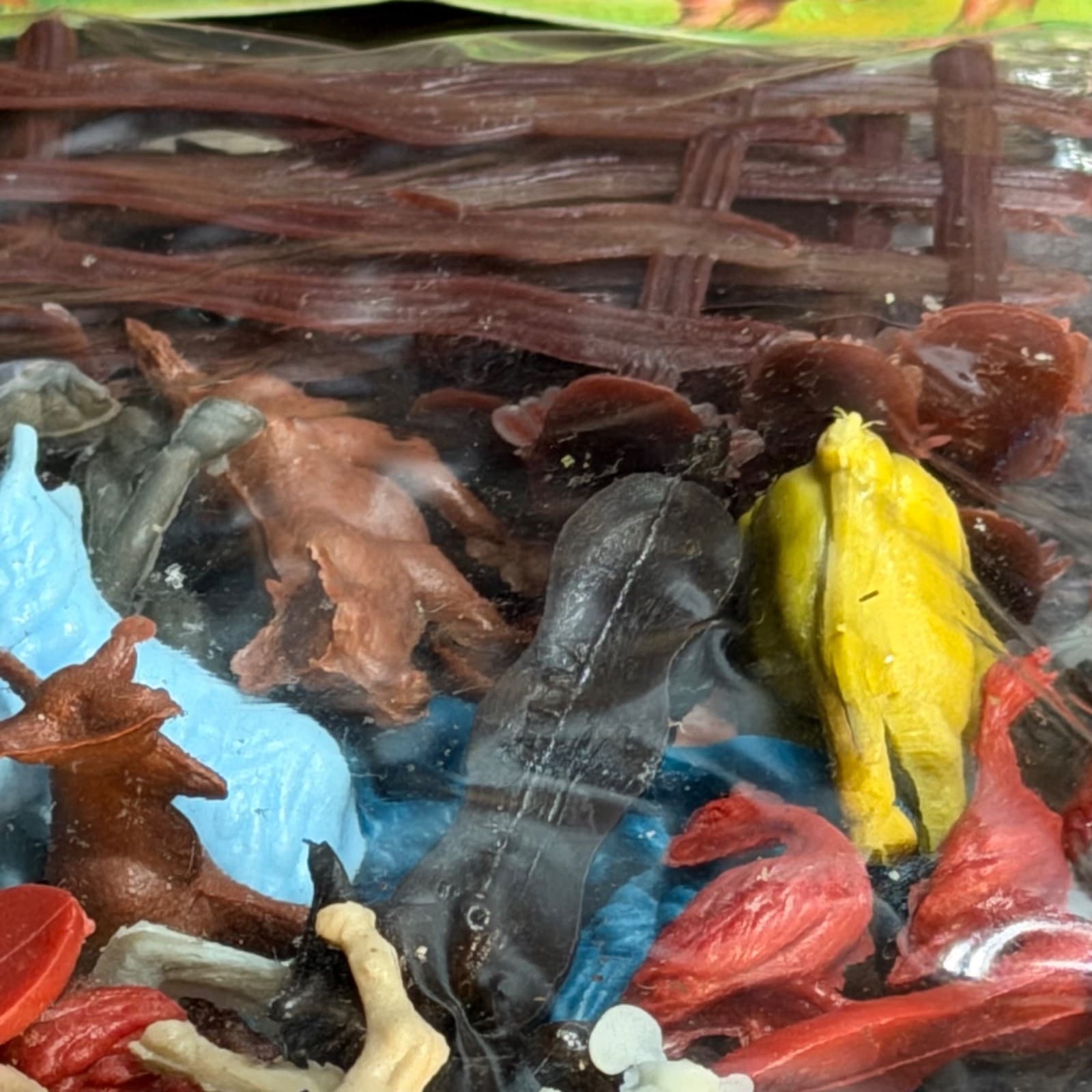 50-Piece VTG Farm Animals Playset Placo Toys Made China 1980s Plastic Miniatures - Thumbnail 6
