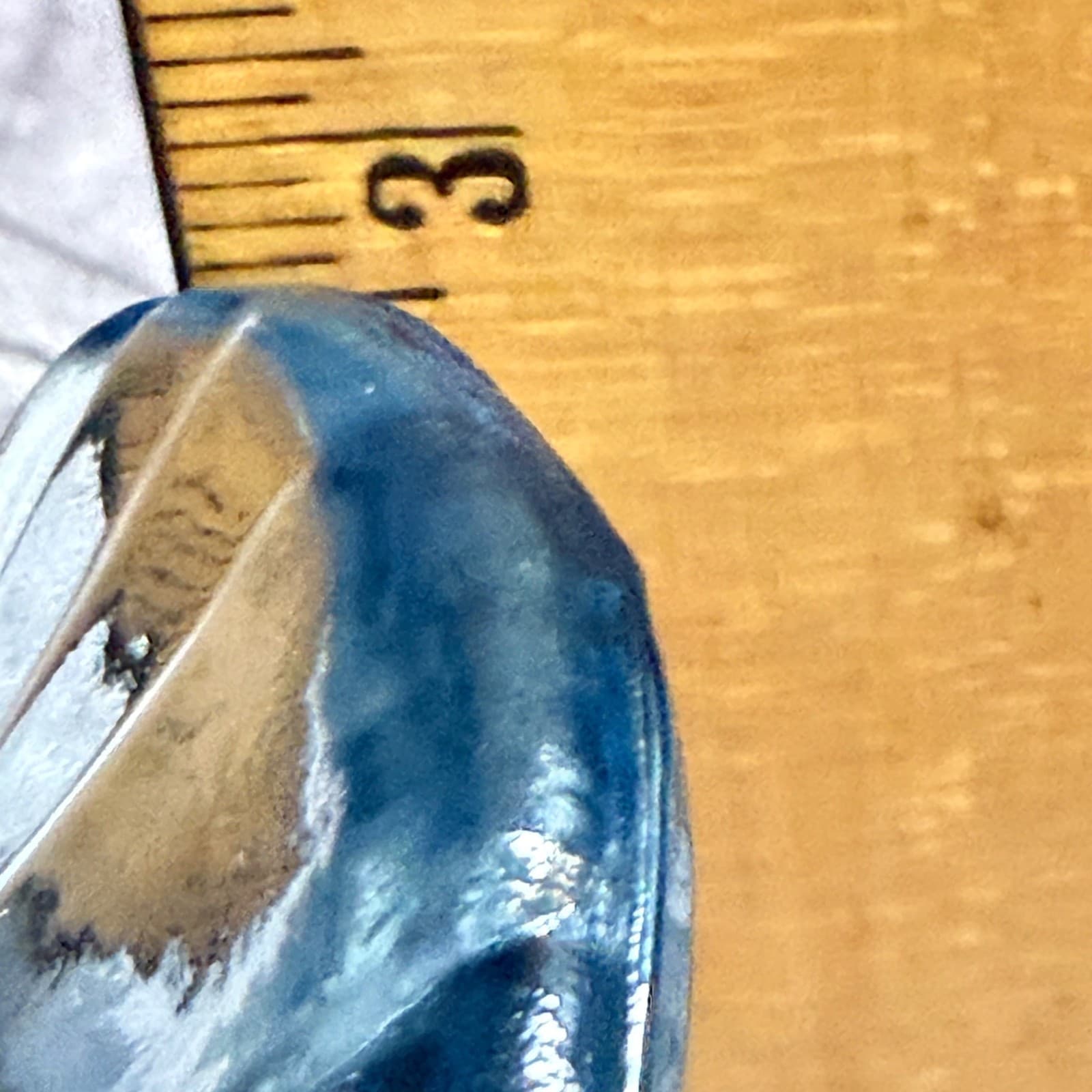 Vintage Fenton Art Glass Blue Dove Bird Votive Candle Holder Or Trinket Dish - Thumbnail 9