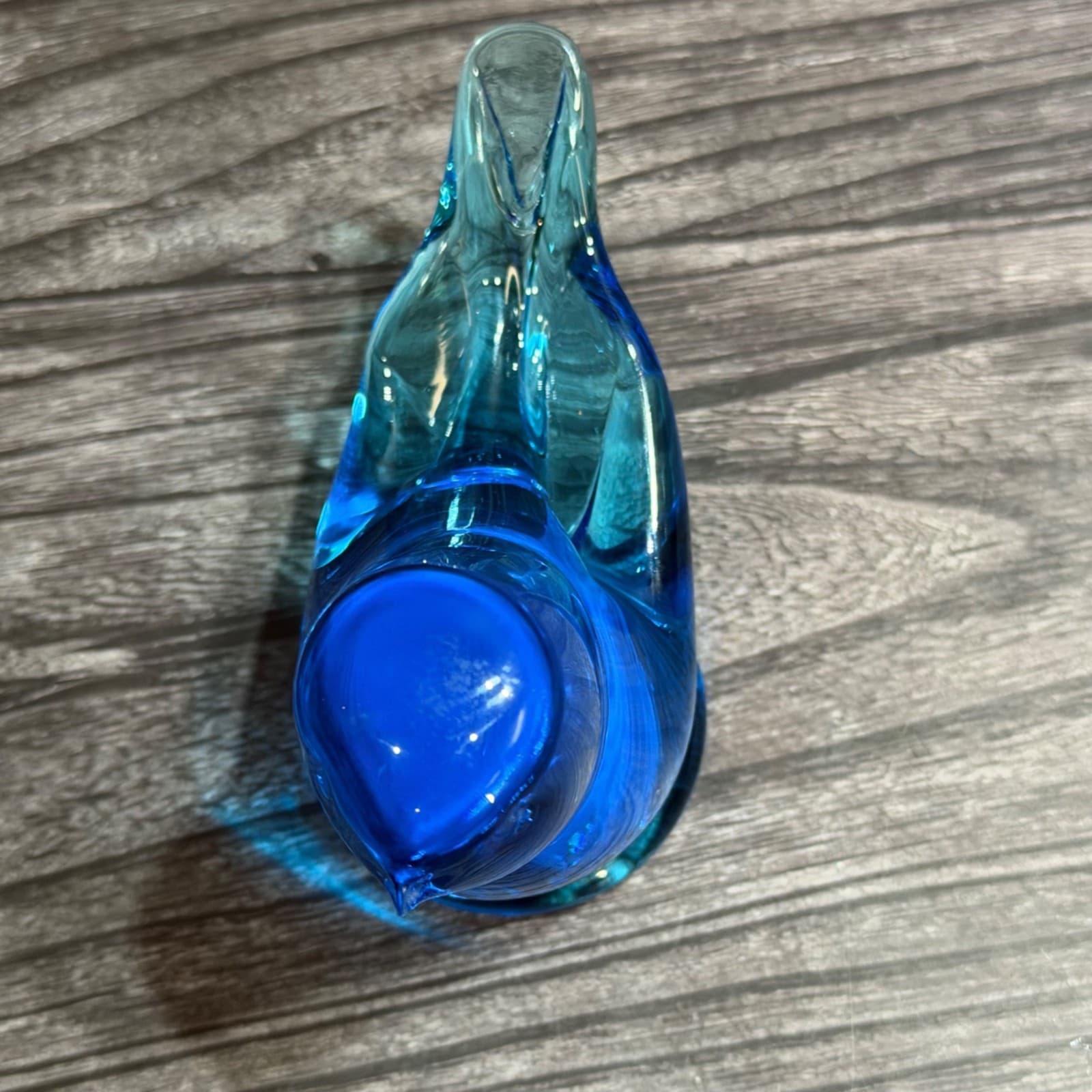 Bluebird Of Happiness Signed 2006 Hand Blown Glass Figurine By Terra Studios Vib - Thumbnail 9