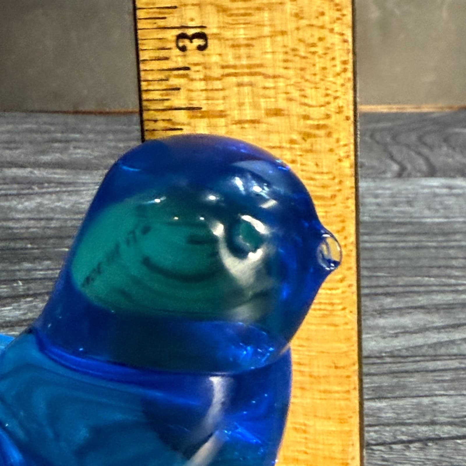 Bluebird Of Happiness Signed 2006 Hand Blown Glass Figurine By Terra Studios Vib - Thumbnail 7