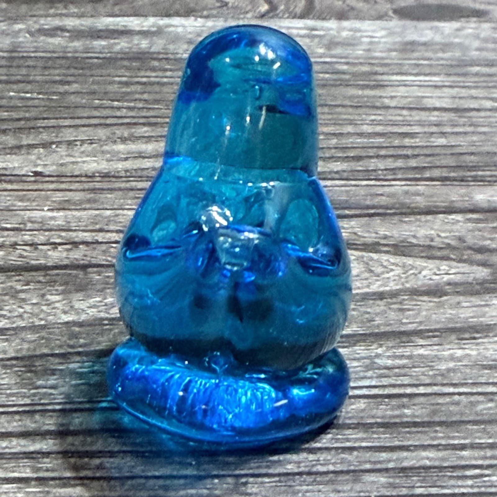 Vintage Bluebird Of Happiness Art Glass Figurine Shelf Decor Terra Studios - Thumbnail 4