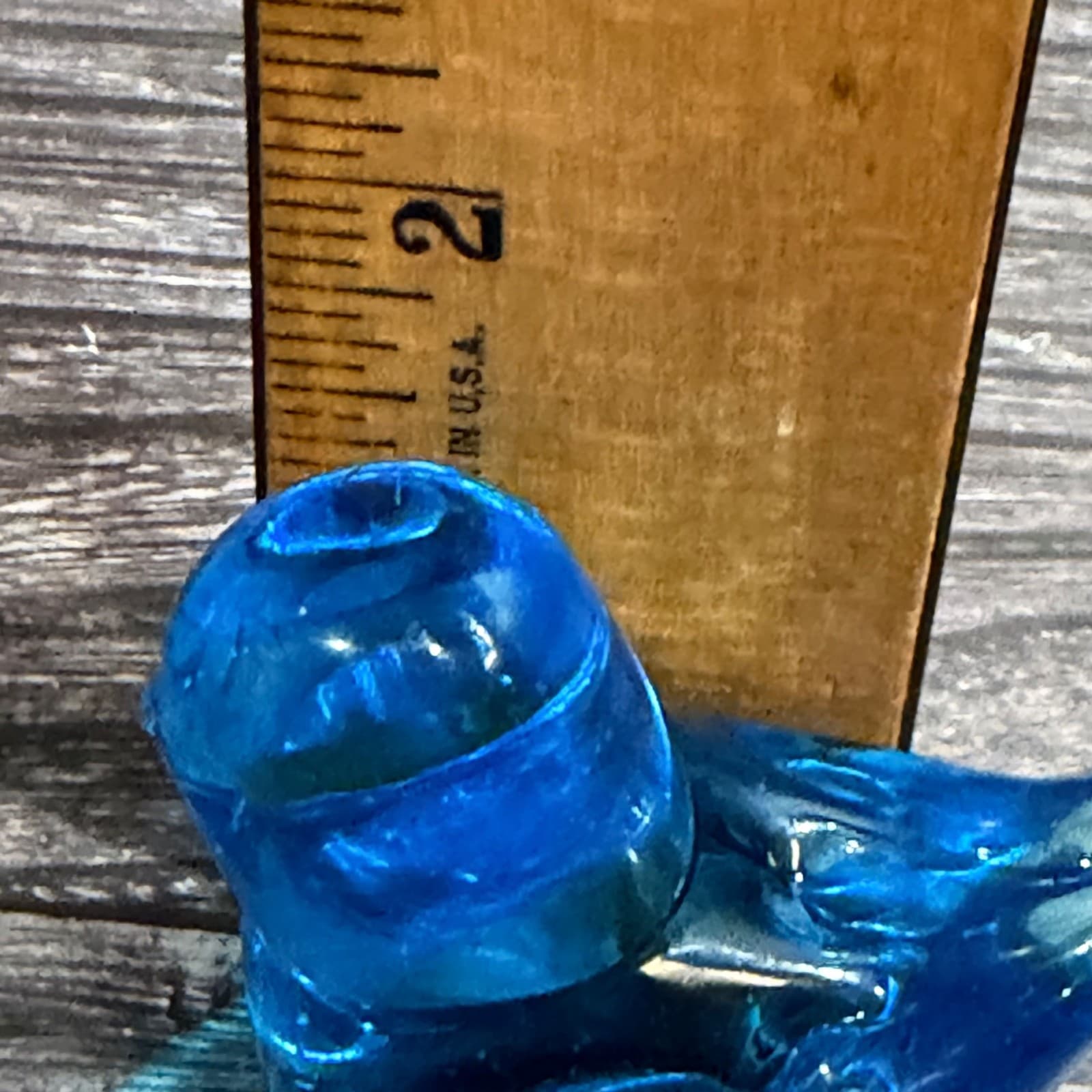 Vintage Bluebird Of Happiness Art Glass Figurine Shelf Decor Terra Studios - Thumbnail 6