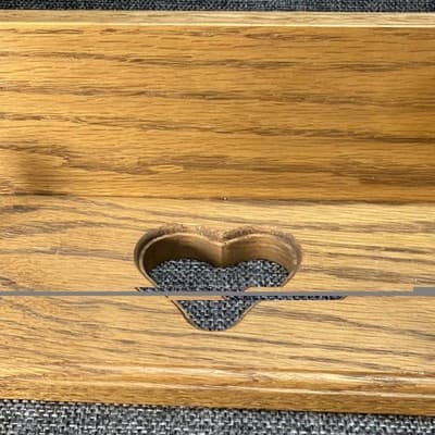 Vintage Wood Wall Shelf Heart Cutout 2 Pegs 18” Farmhouse Cottagecore Rustic - Thumbnail 10