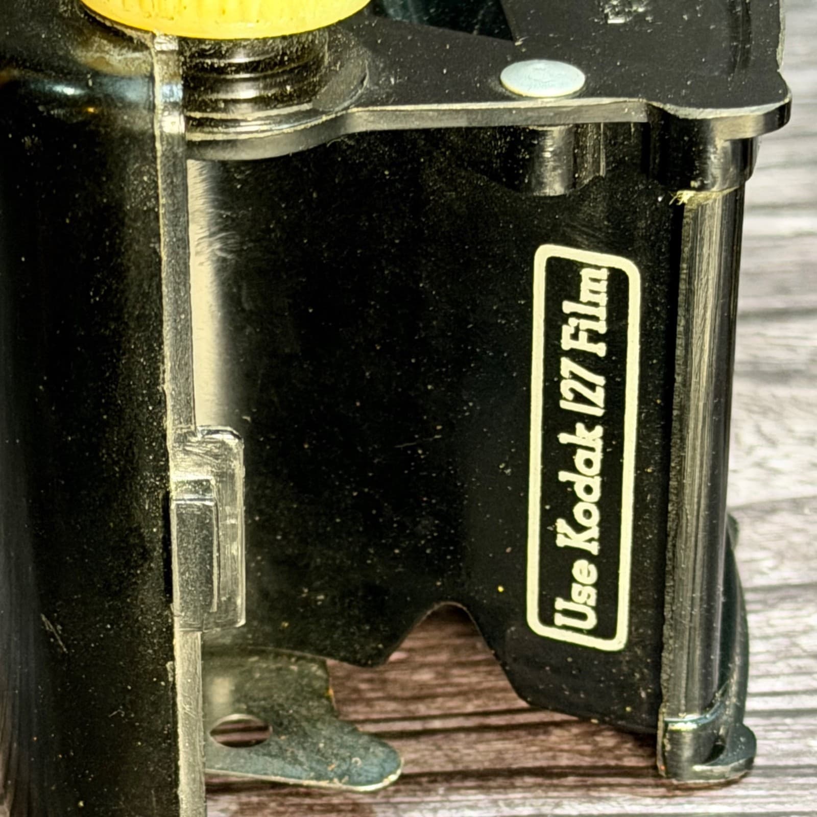 Kodak Baby Brownie Special Camera 1942 Bakelite Art Deco W/ Original Strap VTG - Thumbnail 13