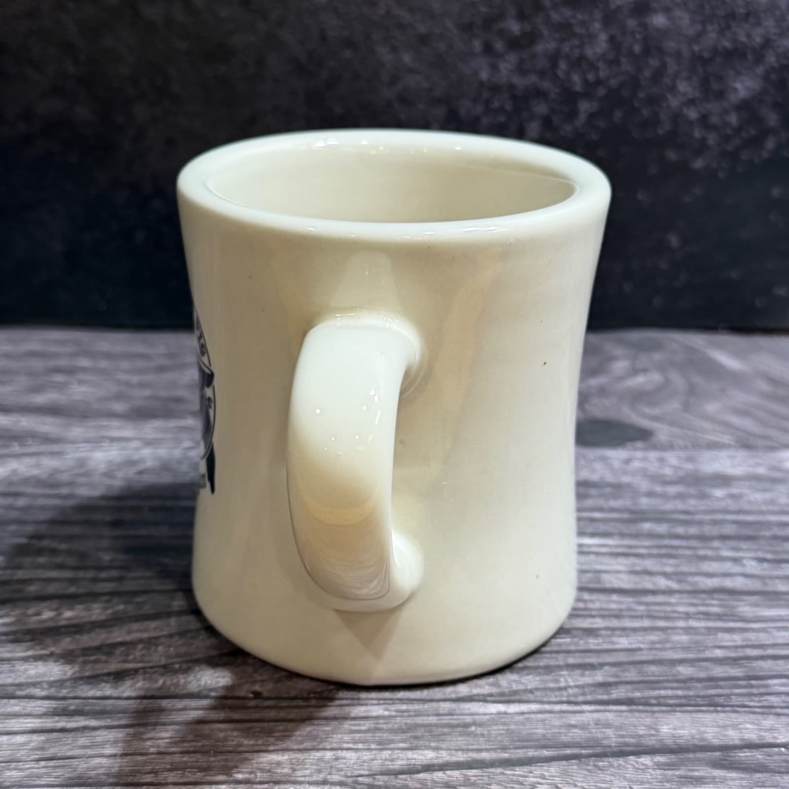 The Flying Pig Bellaire Michigan Ceramic Diner Mug Beige 2016 Design 12 Oz - Thumbnail 3