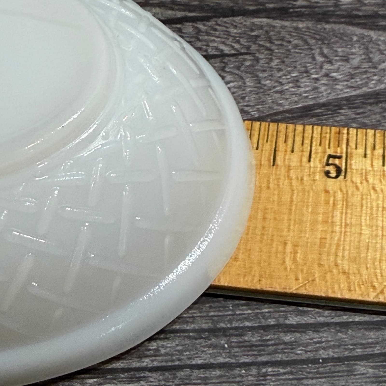 Hen On Nest Dish With Lid Hazel Atlas Platonite Opaline Milk Glass Smaller Size - Thumbnail 14