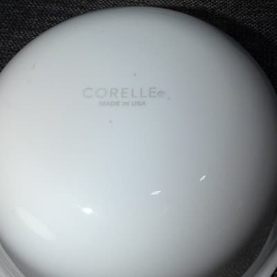 Corelle Classic Winter Frost White Soup Bowls Set of 6 Made In USA 6.25” Solid - Thumbnail 5