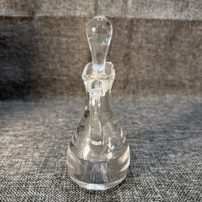 Vintage Heisey Glassware Glass #1485 Saturn Oil Cruet Stopper Crystal Clear - Thumbnail 7
