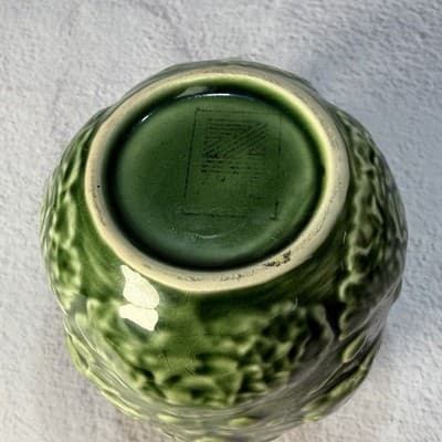 Bordallo Pinheiro Portugal Green Bunny Rabbit Mug Ceramic Coffee or Tea Cup - Thumbnail 10