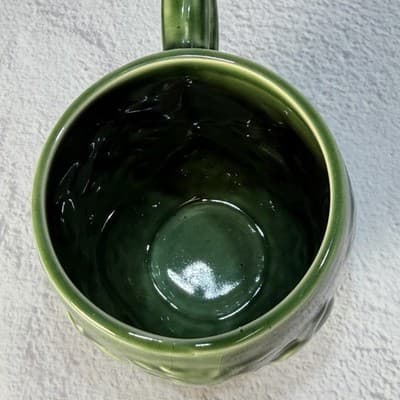 Bordallo Pinheiro Portugal Green Bunny Rabbit Mug Ceramic Coffee or Tea Cup - Thumbnail 7