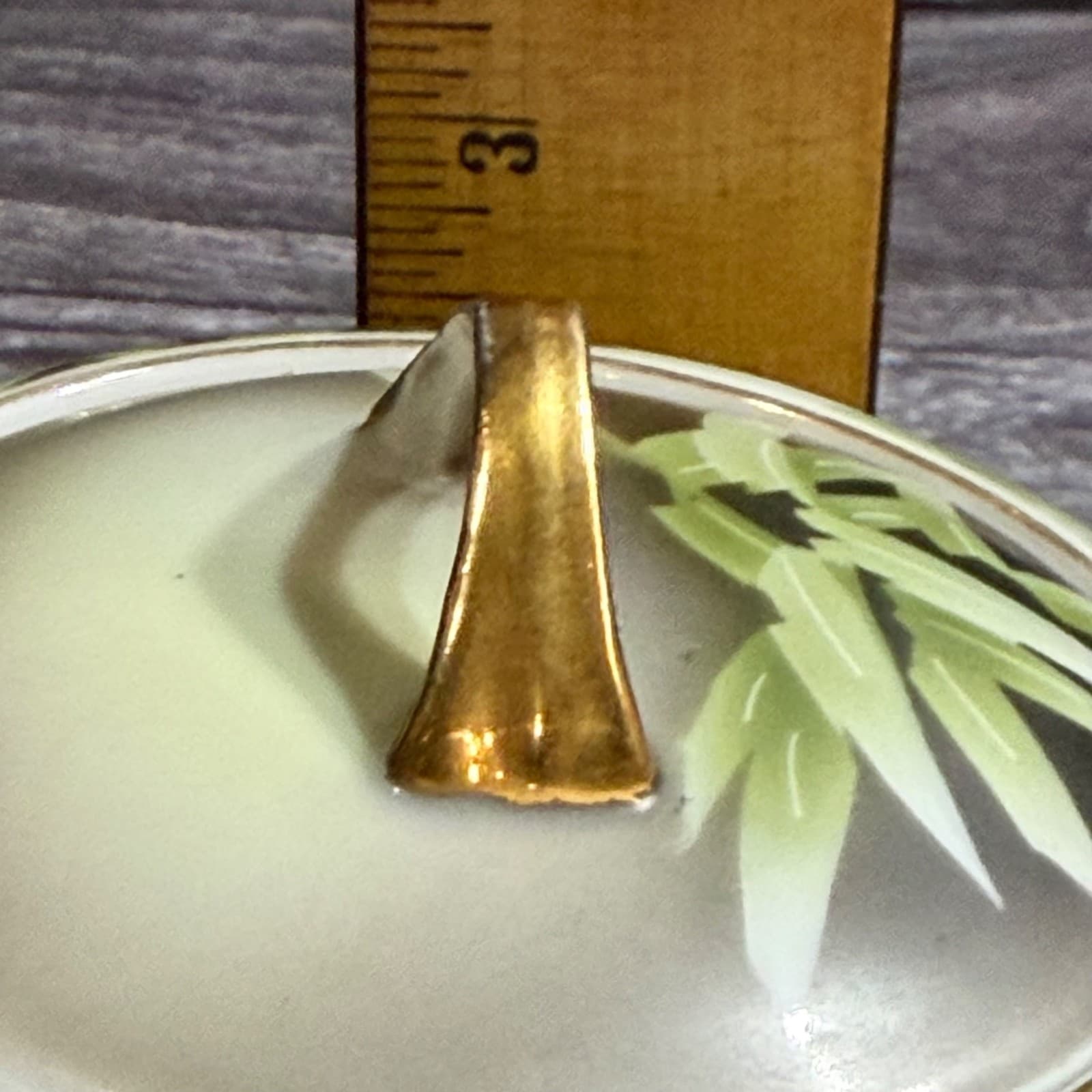 Hand-Painted Meito China VTG Porcelain Cream & Sugar Set Bamboo & Floral Design - Thumbnail 16