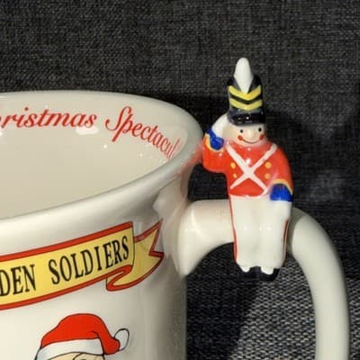 Christmas Spectacular Parade of Wooden Soldiers Mug Radio City Music Hall Cannon - Thumbnail 2