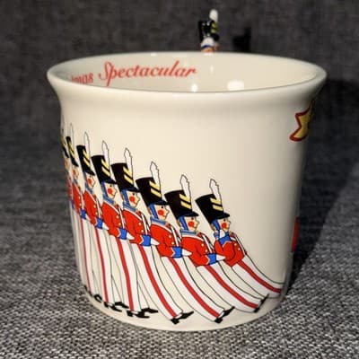 Christmas Spectacular Parade of Wooden Soldiers Mug Radio City Music Hall Cannon - Thumbnail 4