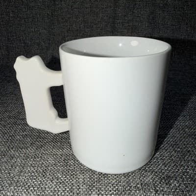 Vintage Black & White cow coffee mug cup (cow handle) Made in Japan Milk Cows - Thumbnail 4