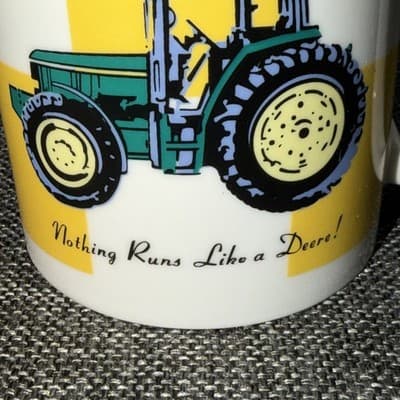 John Deere Tractor Coffee Cup Mug Licensed Gibson Dishwasher Microwave safe - Thumbnail 2