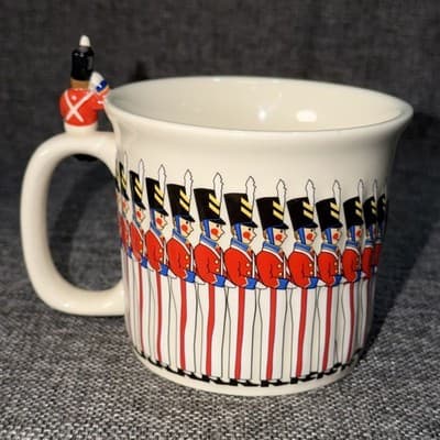 Christmas Spectacular Parade of Wooden Soldiers Mug Radio City Music Hall Cannon - Thumbnail 5