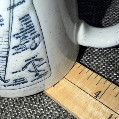 Vintage Nautical Coffee Mug Tea Cup Endurance Sailboat Yacht Blueprint Design - Thumbnail 9