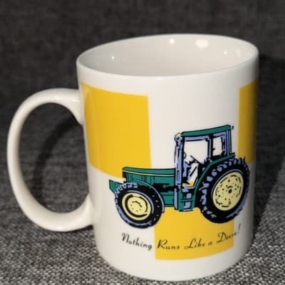 John Deere Tractor Coffee Cup Mug Licensed Gibson Dishwasher Microwave safe - Thumbnail 4