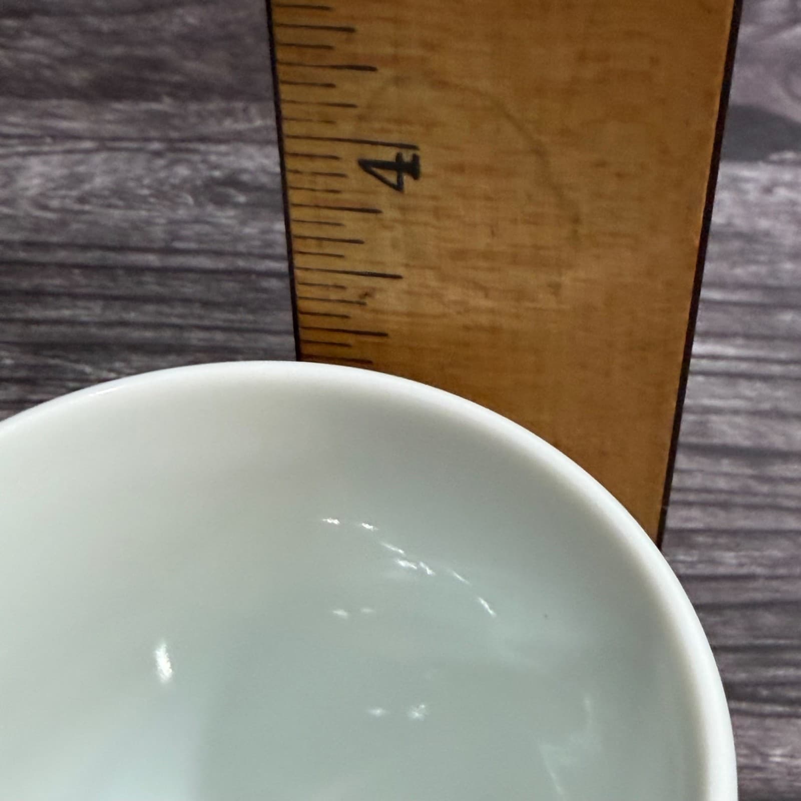 Porcelain Cup Blue Japanese Waterfall Kan'on Falls Japans Top 100 Waterfalls VTG - Thumbnail 7
