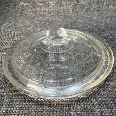 Vintage Replacement LID Only Flameware Pyrex 6 Cup 7826-B Percolator Coffee Pot - Thumbnail 2