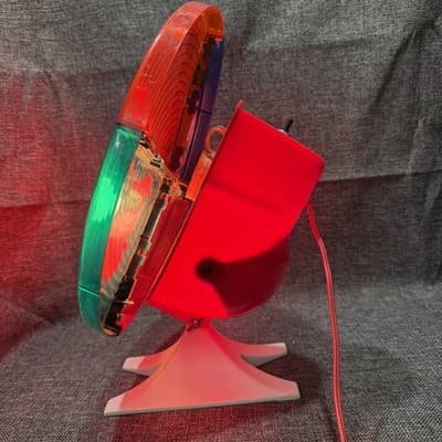 Vintage Motorized Color Wheel Adjustable Works Multi Color Christmas Tree Light - Thumbnail 7