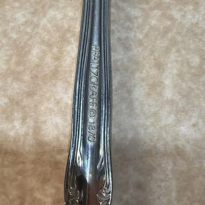4 Pfaltzgraff HEIRLOOM REMEMBRANCE BETHANY Stainless Silverware Teaspoons Spoons - Thumbnail 8