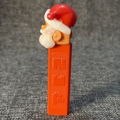Vintage PEZ Dispenser SANTA CLAUS With Hat No Feet Austria Closed Eyes Christmas - Thumbnail 5