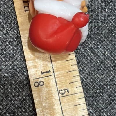 Vintage PEZ Dispenser SANTA CLAUS With Hat No Feet Austria Closed Eyes Christmas - Thumbnail 8
