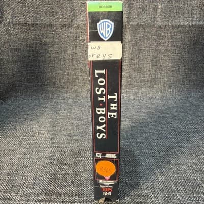 The Lost Boys 1991 Green Stripe VHS Horror Warner Bros Cory Haim Rental Copy - Thumbnail 3