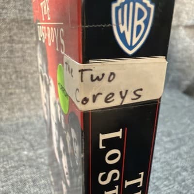 The Lost Boys 1991 Green Stripe VHS Horror Warner Bros Cory Haim Rental Copy - Thumbnail 4